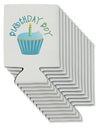 Birthday Boy - Candle Cupcake Can / Bottle Insulator Coolers by TooLoud-Can Coolie-TooLoud-12-Davson Sales