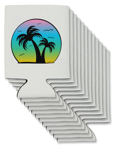 Palm Trees Silhouette - Beach Sunset Design Can / Bottle Insulator Coolers-Can Coolie-TooLoud-12-Davson Sales