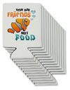 Fish Are Friends Not Food Can / Bottle Insulator Coolers-Can Coolie-TooLoud-12-Davson Sales