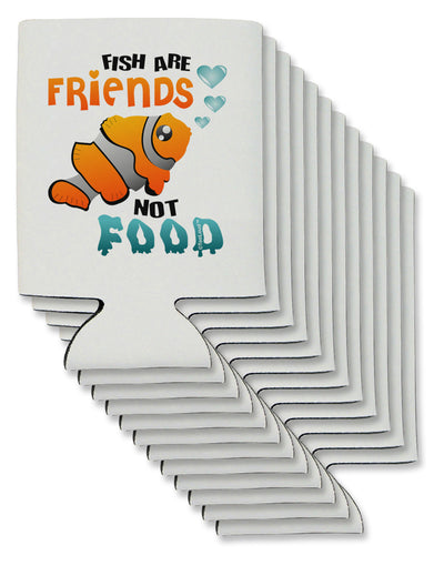 Fish Are Friends Not Food Can / Bottle Insulator Coolers-Can Coolie-TooLoud-12-Davson Sales