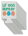 Lil' Egg Hunter - Easter - Green Can / Bottle Insulator Coolers by TooLoud-Can Coolie-TooLoud-12-Davson Sales