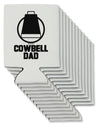 Cowbell Dad Can / Bottle Insulator Coolers by TooLoud-Can Coolie-TooLoud-12-Davson Sales