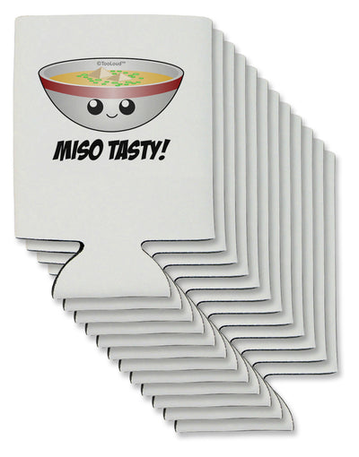 Miso Tasty - Cute Miso Soup Bowl Can / Bottle Insulator Coolers by TooLoud-Can Coolie-TooLoud-12-Davson Sales