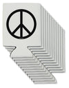 Peace Sign Symbol Can / Bottle Insulator Coolers-Can Coolie-TooLoud-12-Davson Sales