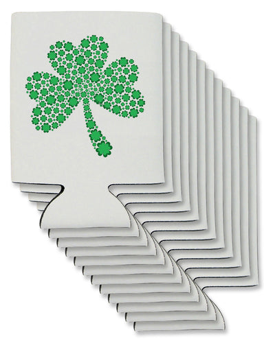 St. Patrick's Day Shamrock Design - Shamrocks Can / Bottle Insulator Coolers by TooLoud-Can Coolie-TooLoud-12-Davson Sales