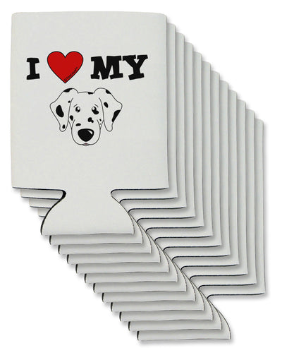 I Heart My - Cute Dalmatian Dog Can / Bottle Insulator Coolers by TooLoud-Can Coolie-TooLoud-12-Davson Sales