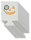 Monocle Jack-o-Lantern Color Can / Bottle Insulator Coolers-Can Coolie-TooLoud-12 Pieces-Davson Sales