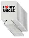 I Heart My Uncle Can / Bottle Insulator Coolers by TooLoud-Can Coolie-TooLoud-12-Davson Sales