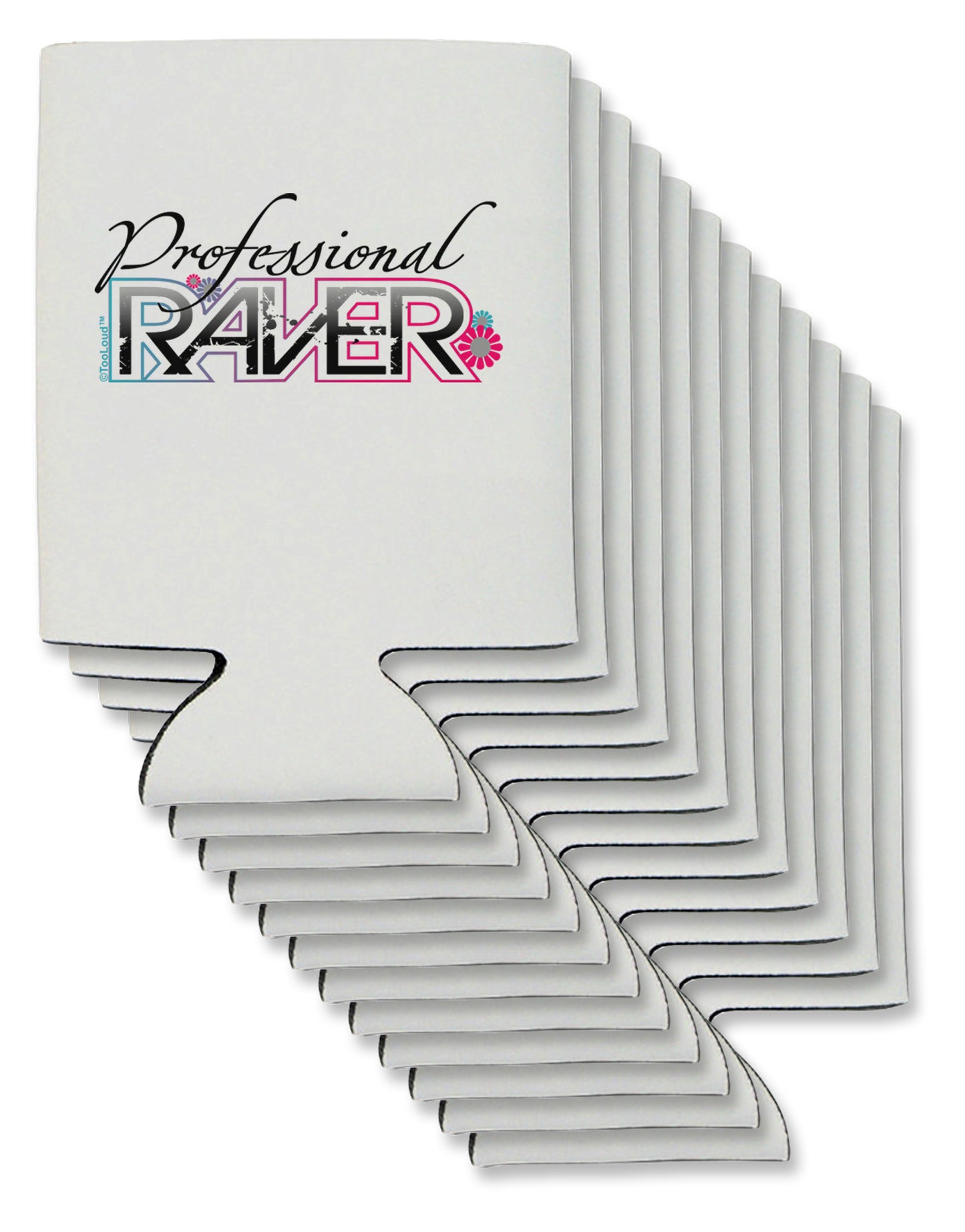 Matching Raver - Professional Can / Bottle Insulator Coolers-Can Coolie-TooLoud-12-Davson Sales