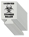 Licensed Zombie Killer - Biohazard Can / Bottle Insulator Coolers by TooLoud-Can Coolie-TooLoud-12-Davson Sales