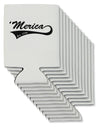 Merica Established 1776 Can / Bottle Insulator Coolers by TooLoud-Can Coolie-TooLoud-12-Davson Sales