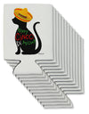 Happy Cinco de Meow - Cinco de Mayo Cat Can / Bottle Insulator Coolers by TooLoud-Can Coolie-TooLoud-12-Davson Sales