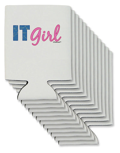 IT Girl Can / Bottle Insulator Coolers by TooLoud-Can Coolie-TooLoud-12-Davson Sales