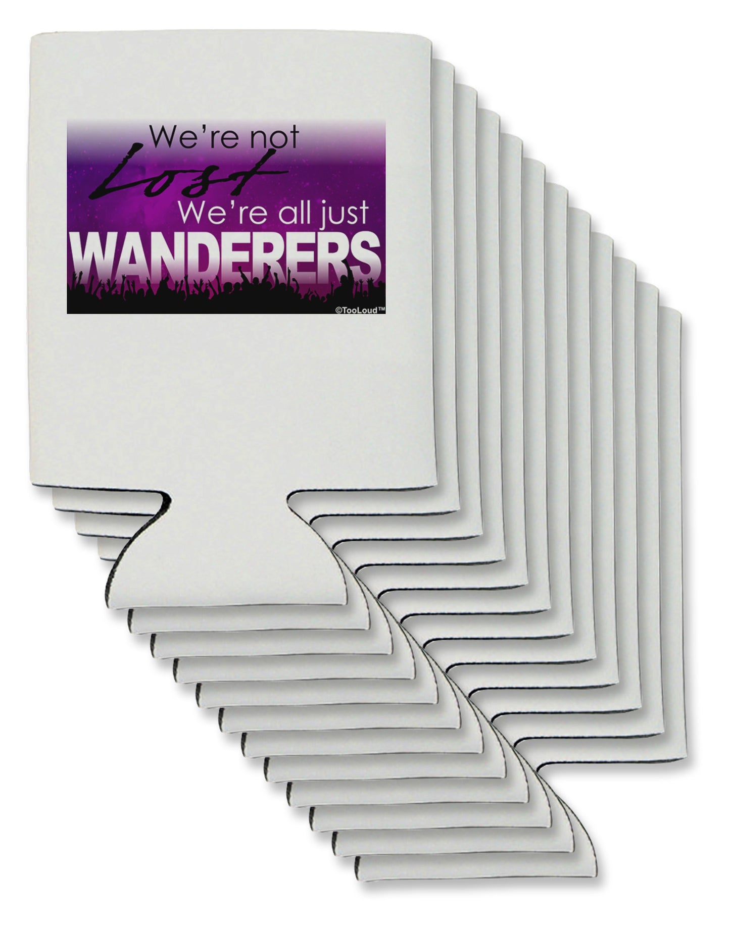 We're All Just Wanderers Can / Bottle Insulator Coolers-Can Coolie-TooLoud-12-Davson Sales