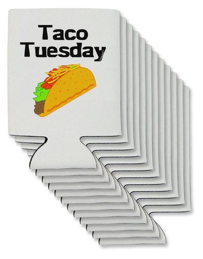 Taco Tuesday Design Can / Bottle Insulator Coolers by TooLoud-Can Coolie-TooLoud-12-Davson Sales