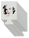 Marilyn Cutout Design Red Lips Can / Bottle Insulator Coolers by TooLoud-Can Coolie-TooLoud-12-Davson Sales