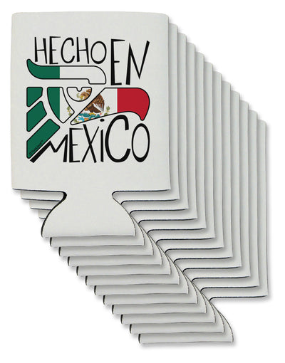 Hecho en Mexico Design - Mexican Flag Can / Bottle Insulator Coolers by TooLoud-Can Coolie-TooLoud-12-Davson Sales