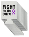 Fight for the Cure - Purple Ribbon Alzheimers Disease Can / Bottle Insulator Coolers-Can Coolie-TooLoud-12-Davson Sales