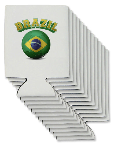 Soccer Ball Flag - Brazil Can / Bottle Insulator Coolers-Can Coolie-TooLoud-12-Davson Sales