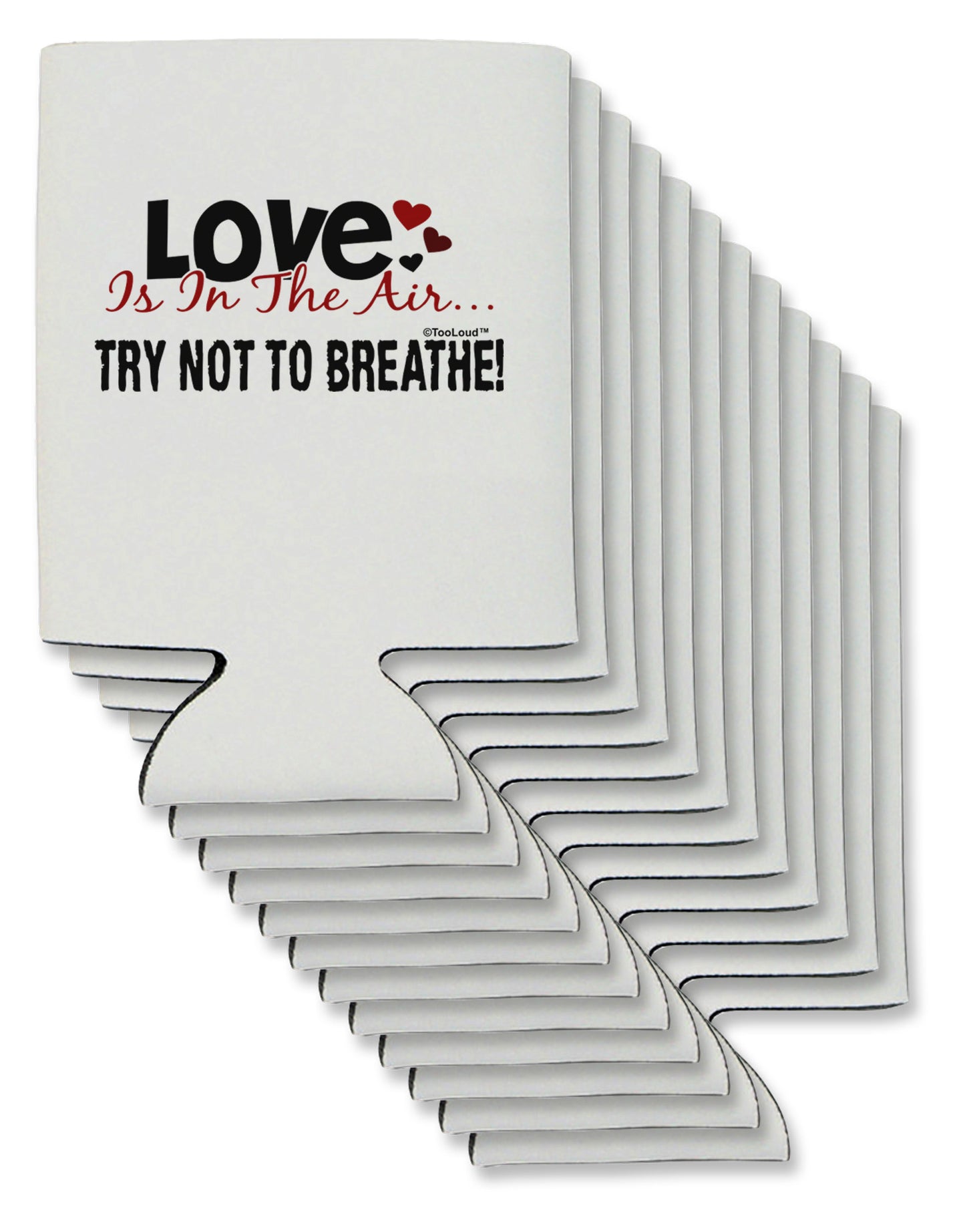 Love - Try Not To Breathe Can / Bottle Insulator Coolers-Can Coolie-TooLoud-12-Davson Sales
