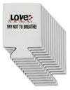 Love - Try Not To Breathe Can / Bottle Insulator Coolers-Can Coolie-TooLoud-12-Davson Sales