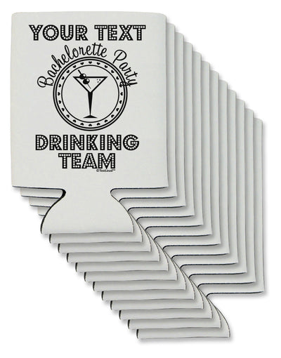 Personalized -Name- Bachelorette Party Drinking Team Can / Bottle Insulator Coolers-Can Coolie-TooLoud-12-Davson Sales