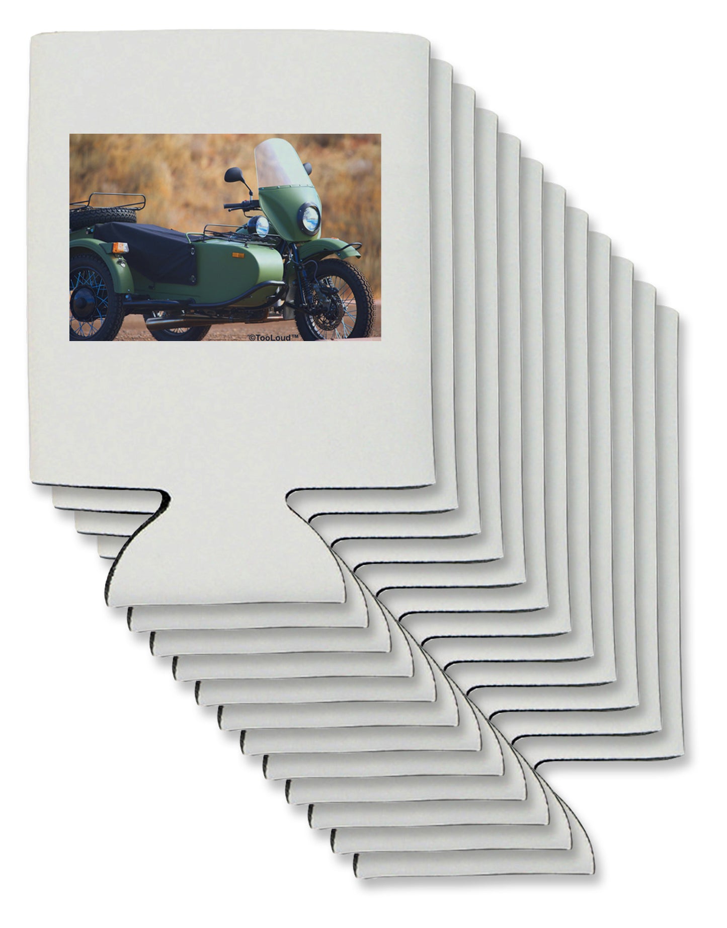 Sidecar Motorcycle Photo Can / Bottle Insulator Coolers-Can Coolie-TooLoud-12-Davson Sales