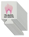 I Like Pig Butts - Funny Design Can / Bottle Insulator Coolers by TooLoud-Can Coolie-TooLoud-12-Davson Sales