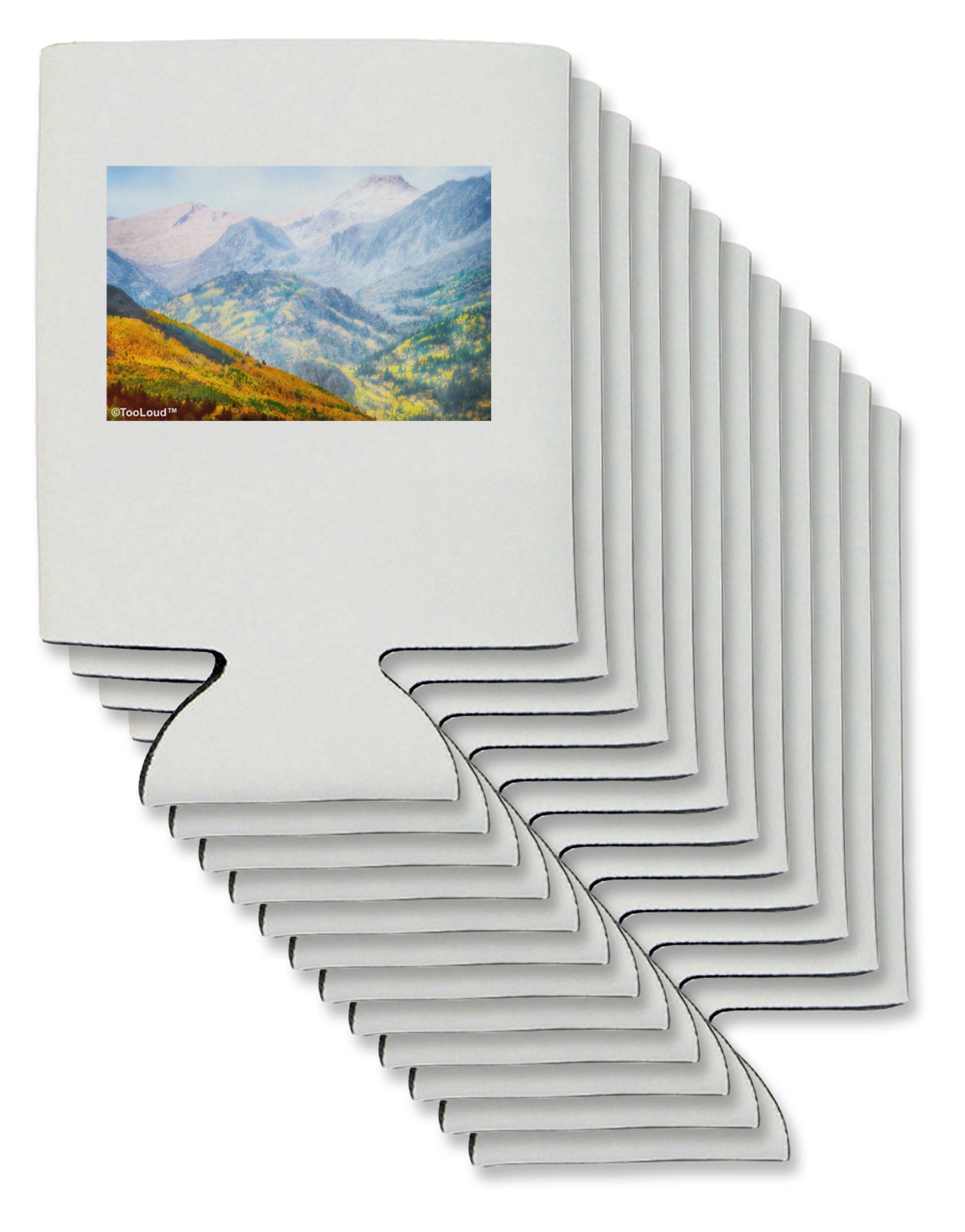 Colorado Fog Mountains Can / Bottle Insulator Coolers-Can Coolie-TooLoud-12-Davson Sales
