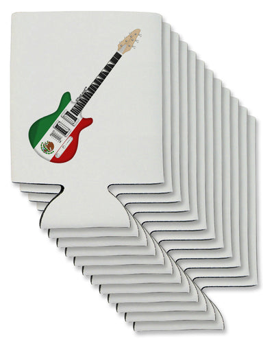 Mexican Flag Guitar Design Can / Bottle Insulator Coolers by TooLoud-Can Coolie-TooLoud-12-Davson Sales