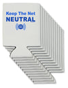 Keep the Net Neutral Can / Bottle Insulator Coolers-Can Coolie-TooLoud-12 Pieces-Davson Sales