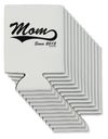 Mom Since (Your Year) Design Can / Bottle Insulator Coolers by TooLoud-Can Coolie-TooLoud-12-Davson Sales