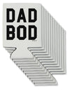 Dad Bod Design Can / Bottle Insulator Coolers by TooLoud-Can Coolie-TooLoud-12-Davson Sales