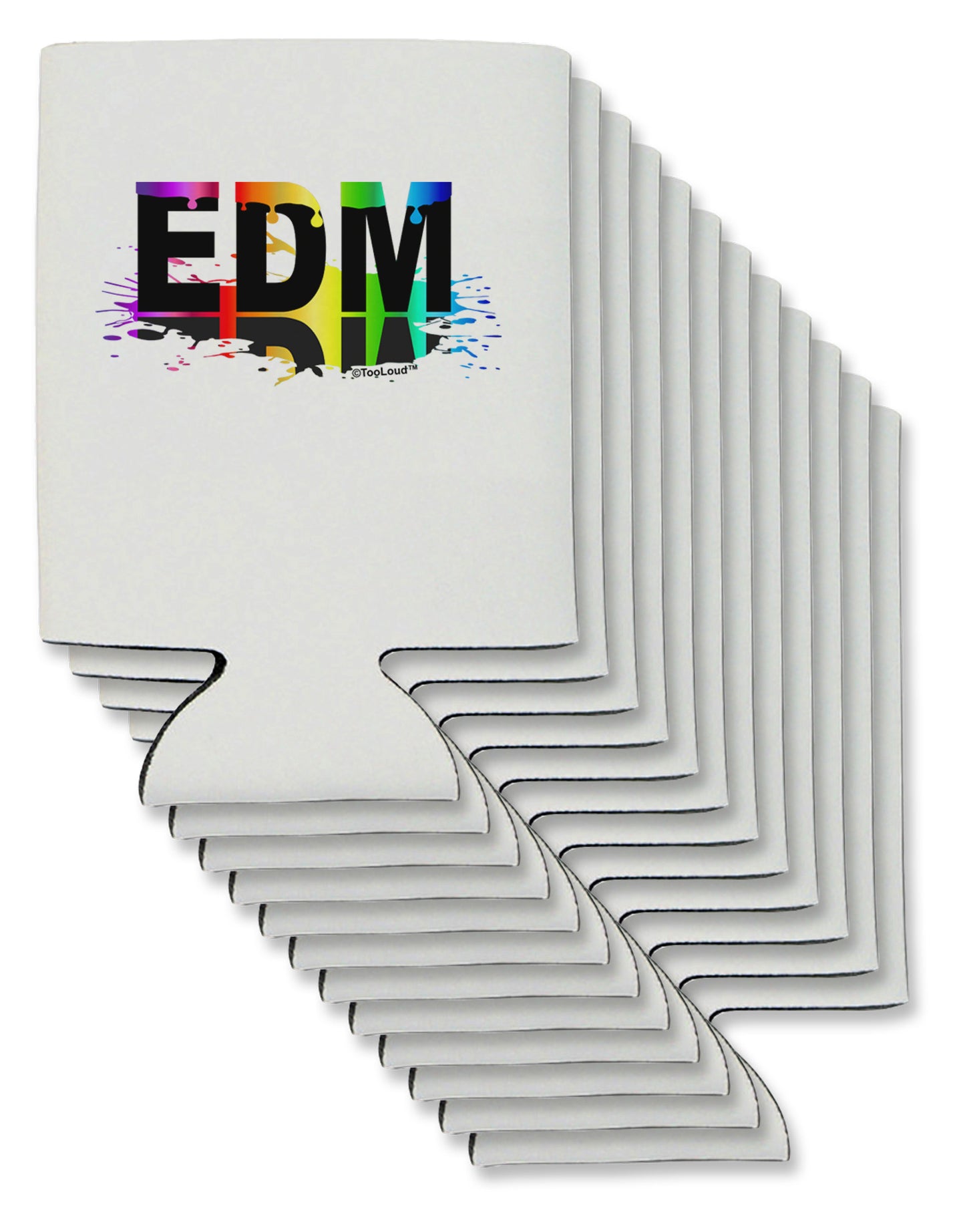 Paint EDM Can / Bottle Insulator Coolers-Can Coolie-TooLoud-12-Davson Sales