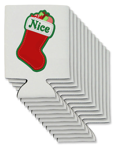 Nice Stocking Cute Christmas Can / Bottle Insulator Coolers-Can Coolie-TooLoud-12 Pieces-Davson Sales