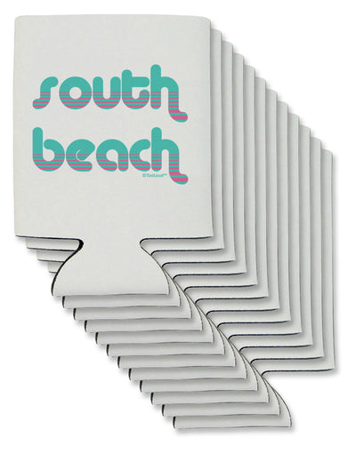 South Beach Color Scheme Design Can / Bottle Insulator Coolers by TooLoud-Can Coolie-TooLoud-12-Davson Sales