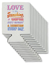 Love is like Sunshine - Quote Can / Bottle Insulator Coolers-Can Coolie-TooLoud-12 Pieces-Davson Sales