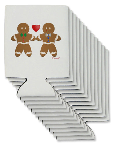 Gingerbread Man Couple Can / Bottle Insulator Coolers by TooLoud-Can Coolie-TooLoud-12-Davson Sales