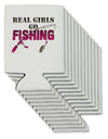 Real Girls Go Fishing Can / Bottle Insulator Coolers-Can Coolie-TooLoud-12-Davson Sales