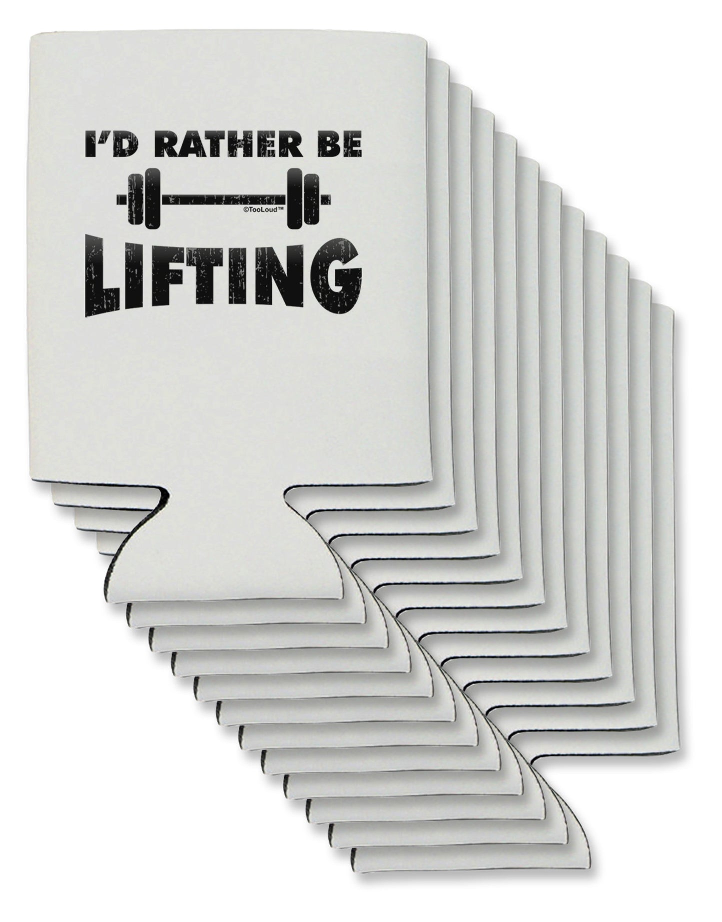 I'd Rather Be Lifting Can / Bottle Insulator Coolers-Can Coolie-TooLoud-12-Davson Sales