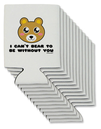 I Can't Bear To Be Without You - Cute Bear Can / Bottle Insulator Coolers by TooLoud-Can Coolie-TooLoud-12-Davson Sales