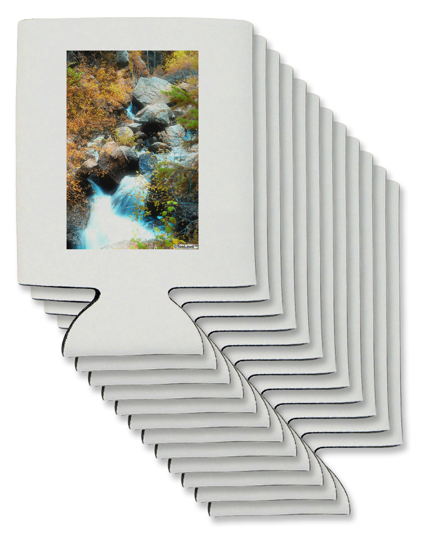 Rockies Waterfall Can / Bottle Insulator Coolers-Can Coolie-TooLoud-12-Davson Sales