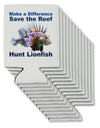 Save the Reef - Hunt Lionfish Can / Bottle Insulator Coolers-Can Coolie-TooLoud-12 Pieces-Davson Sales