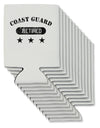 Retired Coast Guard Can / Bottle Insulator Coolers by TooLoud-Can Coolie-TooLoud-12-Davson Sales