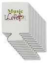 Music Is Love Can / Bottle Insulator Coolers-Can Coolie-TooLoud-12-Davson Sales