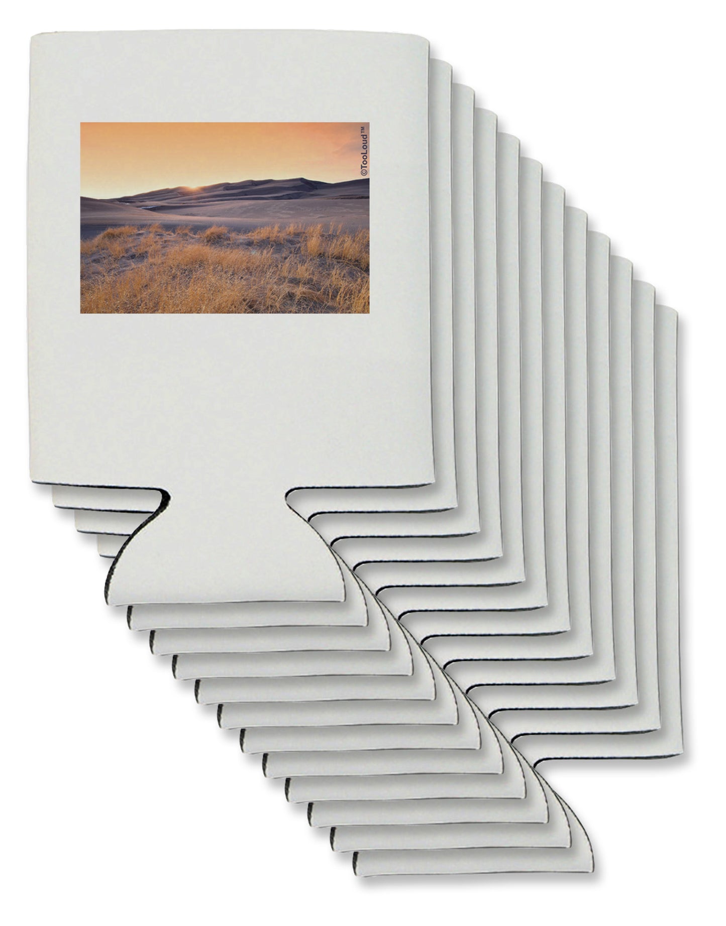 Colorado Sand Dunes Can / Bottle Insulator Coolers-Can Coolie-TooLoud-12-Davson Sales