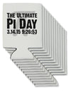 The Ultimate Pi Day Text Can / Bottle Insulator Coolers by TooLoud-Can Coolie-TooLoud-12-Davson Sales