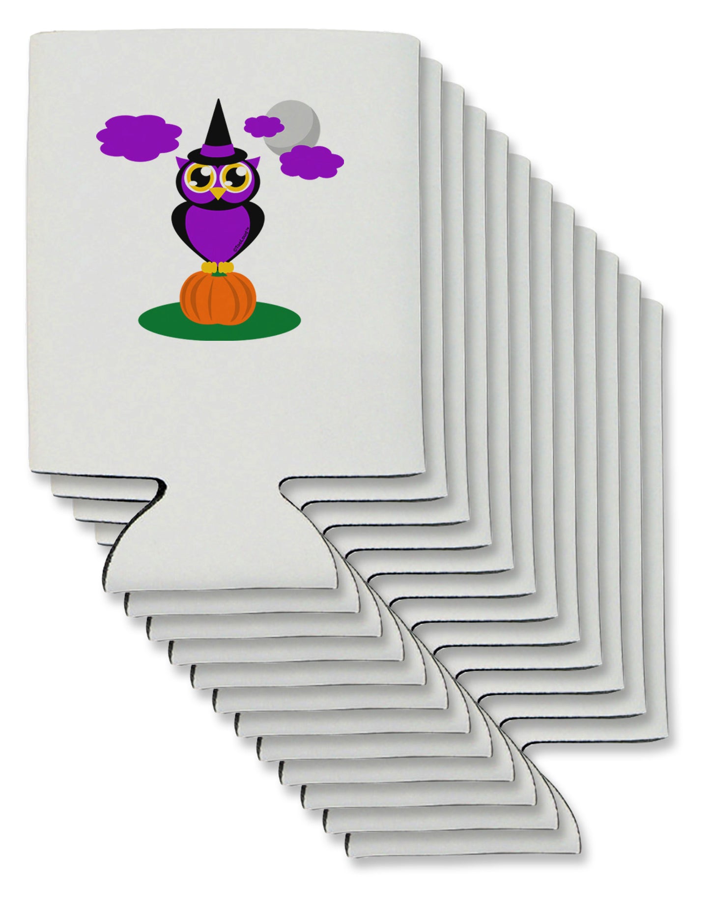Owl Purple Can / Bottle Insulator Coolers-Can Coolie-TooLoud-12-Davson Sales