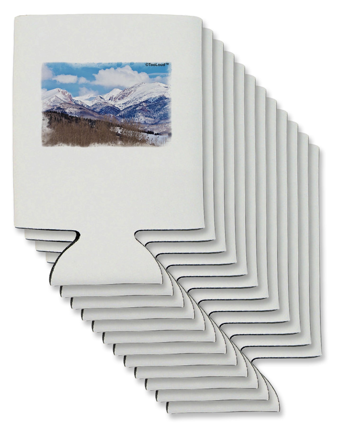 Pikes Peak Can / Bottle Insulator Coolers-Can Coolie-TooLoud-12-Davson Sales