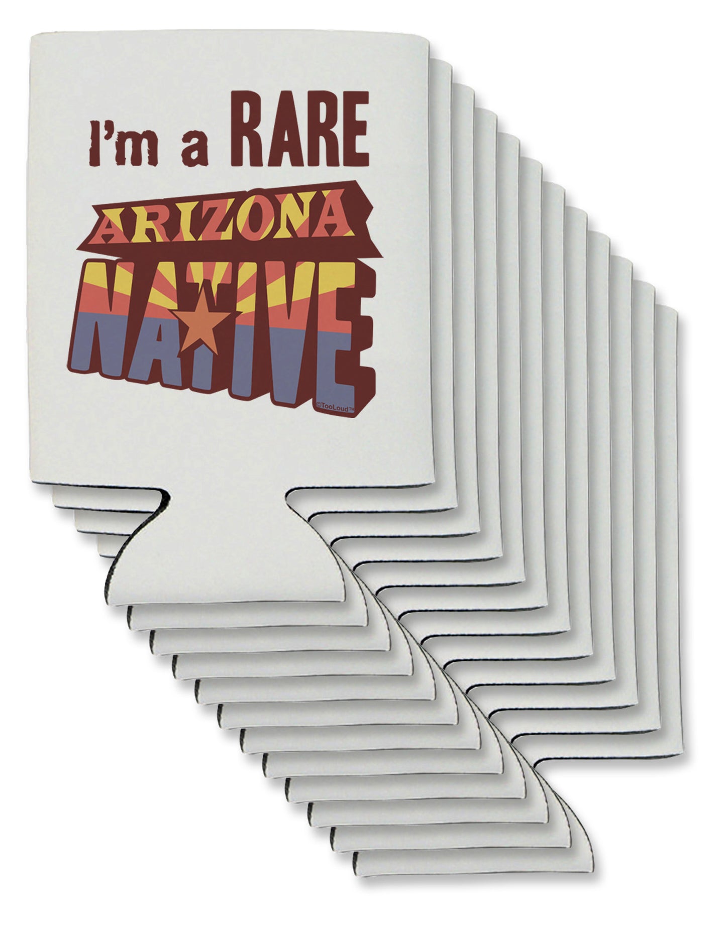 I'm a Rare Arizona Native Can / Bottle Insulator Coolers-Can Coolie-TooLoud-12-Davson Sales